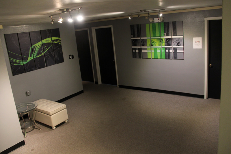 Hallway interior of office building Beavercreek Ohio